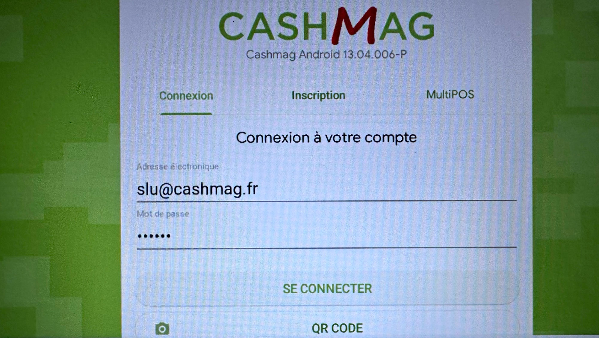 Connexion CashMag